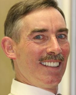Older man with perfectly aligned teeth